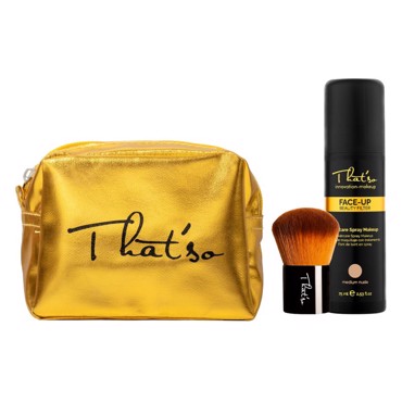 That'so Face Up & HD Face Brush Kit (2 Προϊόντα)-Light Nude